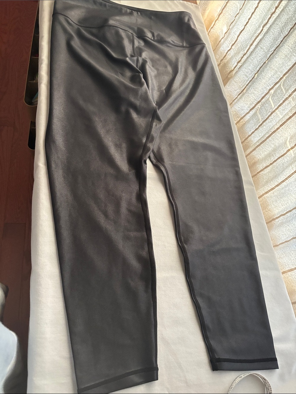 Knix 4X satin Black Leggings and shorts shapewear